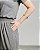 Conjunto: Blusa Baby Look C/ Bolso E Saia C/ Fendas - Slim e Plus Size - Imagem 5