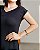 Vestido Manga Japonesa, Muscle Tee Decote V  E Bolsos Laterais - Slim e Plus Size - Imagem 7