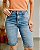 Bermuda Ciclista Jeans Com Modelagem Push-Up - Slim e Plus Size - Imagem 1