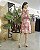 Vestido Evasê Com Manga Drapeada - Slim e Plus Size - Imagem 4