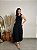 Vestido Midi, Barra Arredondada Com Botão Nas Costas - Slim e Plus Size - Imagem 8