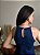 Vestido Midi, Barra Arredondada Com Botão Nas Costas - Slim e Plus Size - Imagem 5