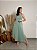 Vestido Midi, Barra Arredondada Com Botão Nas Costas - Slim e Plus Size - Imagem 7