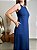 Vestido Midi, Barra Arredondada Com Botão Nas Costas - Slim e Plus Size - Imagem 6