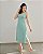 Vestido Regata Com Decote Quadrado Fendas Laterais - Slim e Plus Size - Imagem 5