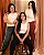 Calça Com Viés Duplo Nas Laterais E Bolsos Atrás - Slim e Plus Size - Imagem 1