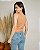 Cropped Cavado Em Malha Canelada - Slim e Plus Size - Imagem 3