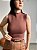 Blusa Cavada Gola Alta - Slim e Plus Size - Imagem 6