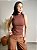 Blusa Cavada Gola Alta - Slim e Plus Size - Imagem 2
