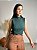 Blusa Cavada Gola Alta - Slim e Plus Size - Imagem 7