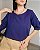 Blusa Estilo Mullet Com Manga 3/4 - Slim e Plus Size - Imagem 1