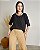 Blusa Estilo Mullet Com Manga 3/4 - Slim e Plus Size - Imagem 5