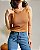 Blusa Regata Canelada - Slim e Plus Size - Imagem 1