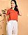 Blusa Baby Look Com Detalhe Em Cor - Slim Size - Imagem 5
