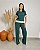 Conjunto: Blusa Baby C/ Punhos Em Cor, E Calça C/ Cós Reto E Faixa Lateral Em Cor - Slim e Plus Size - Imagem 1