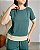 Conjunto: Blusa Baby C/ Punhos Em Cor, E Calça C/ Cós Reto E Faixa Lateral Em Cor - Slim e Plus Size - Imagem 6