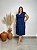 Vestido C/ Manga Japonesa E Detalhes Frontal E Faixa C/ Pesponto - Slim, Plus e ExPlus Size - Imagem 1