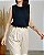 Regata Com Punho Na Gola E Detalhes Frontais - Slim, PLus e ExPlus Size - Imagem 4