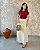 Baby Look Com Manga Curta E Pregas - Slim e Plus Size - Imagem 4