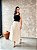 Saia Midi C/ Bolsos Laterais E Cós Franzido Nas Costas E Passante - Slim e Plus Size - Imagem 4