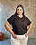Blusa Decote V Com Manga Japonesa - Slim e Plus Size - Imagem 2
