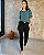 Blusa Manga Bufante Com Barra Larga - Slim e Plus Size - Imagem 4