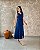 Vestido Princesa, Saia Evasê E Bolsos Externos C/ Faixa - Slim e Plus Size - Imagem 7
