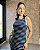 Vestido Regata Estilo Costa Nadador Longo Com Punhos, Gola E Cava - Slim e Plus Size - Imagem 3