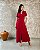 Vestido Com Manga Curta E Fenda Frontal - Slim e Plus Size - Imagem 2