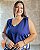 Blusa Regata Com Drapeado No Ombro - Slim e Plus Size - Imagem 3