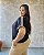 Blusa C/ Detalhe Em Cor No Ombro E Gola - Slim e Plus Size - Imagem 7
