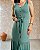 Vestido Regata Longo, 3 Marias Com Cordão E Botões - Slim e Plus Size - Imagem 4