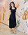 Vestido Midi, Manga Curta Decote Quadrado E Saia Godê - Slim e Plus Size - Imagem 5