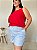 Shorts Estilo Alfaiataria Com Bolsos - Slim e Plus Size - Imagem 1