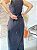 Vestido De Alça, Longo Com Decote Reto E Faixa Na Cintura - Slim e Plus Size - Imagem 4