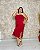 Vestido Curto Com Decote Canoa E Detalhe Frontal - Plus Size - Imagem 4