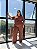 Conjunto: Blusa Manga Média C/ Patô E Gola, Calça Pantalona C/ Bolsos E Cós C/ Botões - Plus Size - Imagem 5
