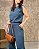 Conjunto Blusa S/ Manga C/ Bolso, Calça Pantalona C/ Bolsos, Cós C/ Elástico e Frente Lisa-Slim Size - Imagem 4