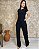 Calça Reta, C/Bolsos, Pregas Na Frente E Cós Reto-Slim Size - Imagem 4