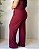 Calça Reta, C/Bolsos, Pregas Na Frente E Cós Reto-Plus Size - Imagem 3