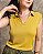 Blusa Sem Manga, C/ Acabamento Na Cava Em Punho E Gola C/Acabamento Sem Botão-Slim Size - Imagem 2