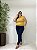 Blusa Sem Manga, C/ Acabamento Na Cava Em Punho E Gola C/Acabamento Sem Botão-Plus Size - Imagem 2