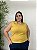 Blusa Sem Manga, C/ Acabamento Na Cava Em Punho E Gola C/Acabamento Sem Botão-Plus Size - Imagem 1