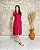 Vestido Midi C/ Gola Redonda E Fenda Frontal E Bolsos Laterais - Slim Size - Imagem 5
