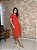 Vestido Midi C/ Gola Redonda E Fenda Frontal E Bolsos Laterais - Slim Size - Imagem 7