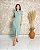 Vestido Midi C/ Gola Redonda E Fenda Frontal E Bolsos Laterais - Slim Size - Imagem 6