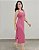 Vestido Regata Com Decote Quadrado Fendas Laterais - Slim Size - Imagem 2