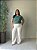 Blusa Gola Redonda Manga Dupla -Plus Size - Imagem 1