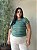 Blusa Gola Redonda Manga Dupla -Plus Size - Imagem 2