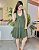 Vestido Cavado Decote V Com Saia 2 Marias -Slim Size - Imagem 3